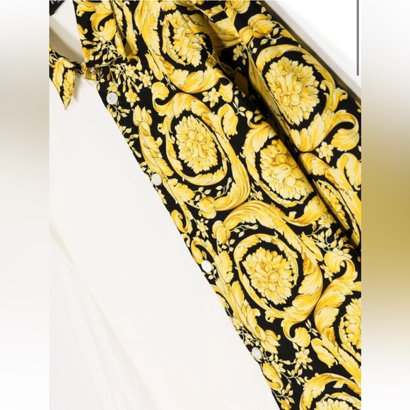 NWT Versace Boys Barocco Print Shirt - Picture 3 of 11